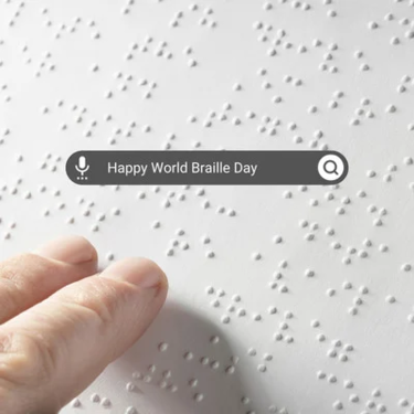 reading braille