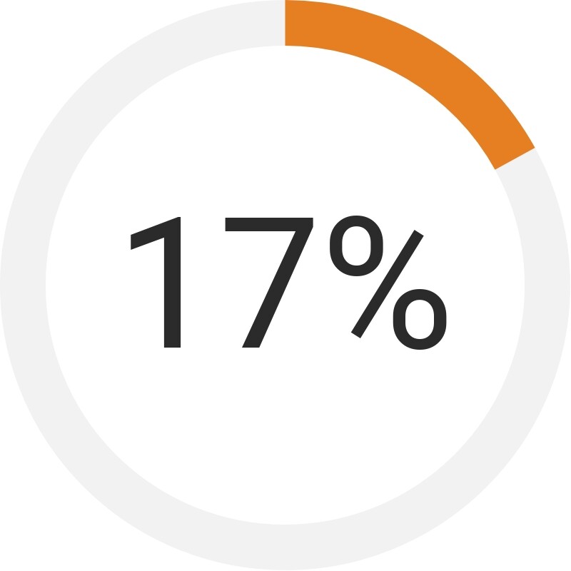 17%