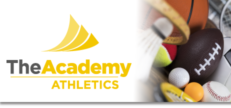 the academy athletics banner